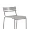 Flash Furniture Silver All-Weather Steel Bar Stool XU-CH-10318-B-SIL-GG - alternate 2